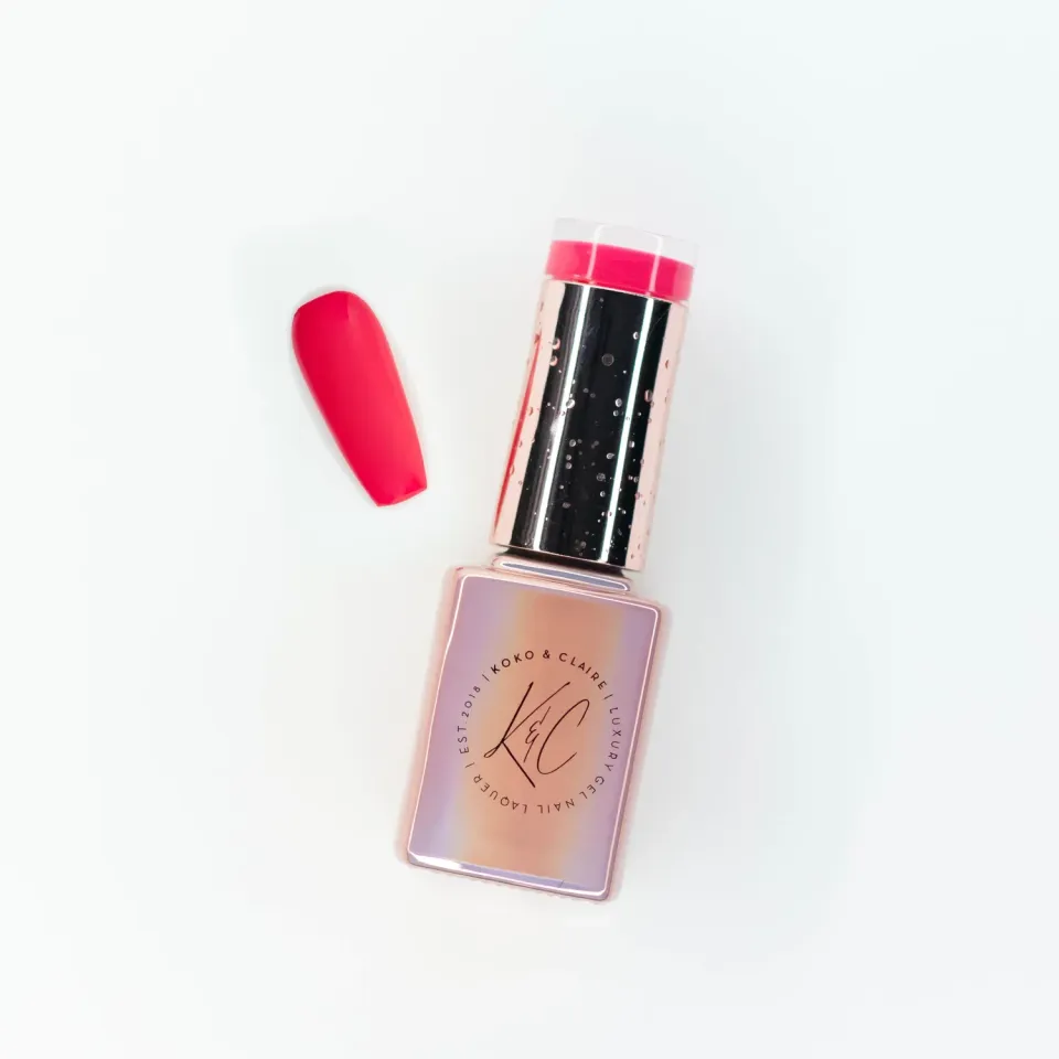 Clear Jelly Stamper Koko Claire 008 gellak pink dækkende