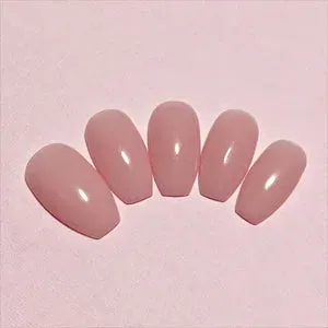 Clear Jelly Stamper Glam & Go Coffin full coverage negle 50 stk