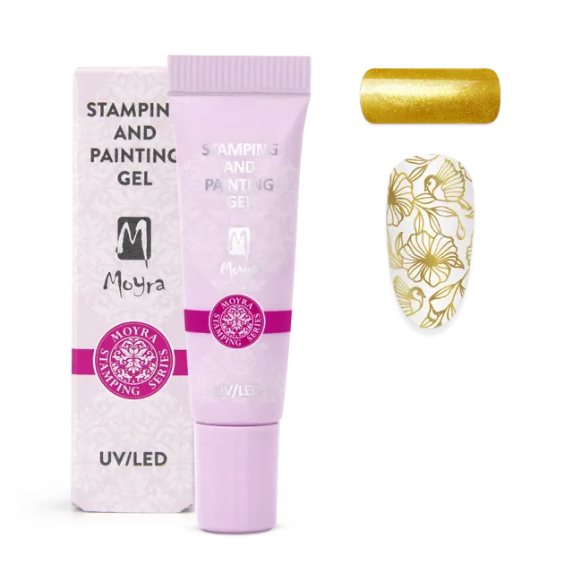 Moyra Stamping No. 20 Gold stamping gel 7 g guld