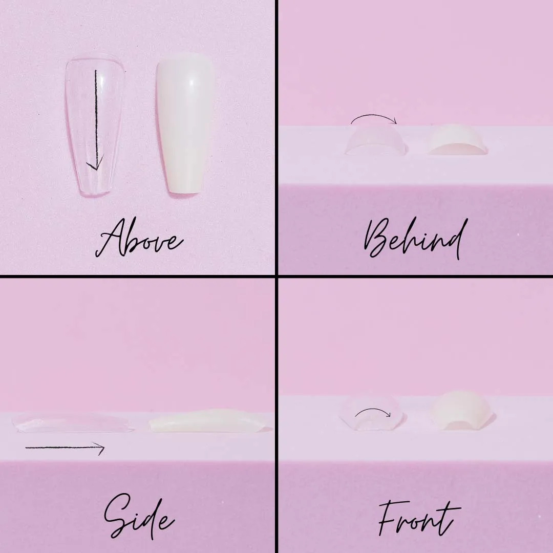 Moonflair Decoration Tips Ballerina Medium negletips ca. 500 stk
