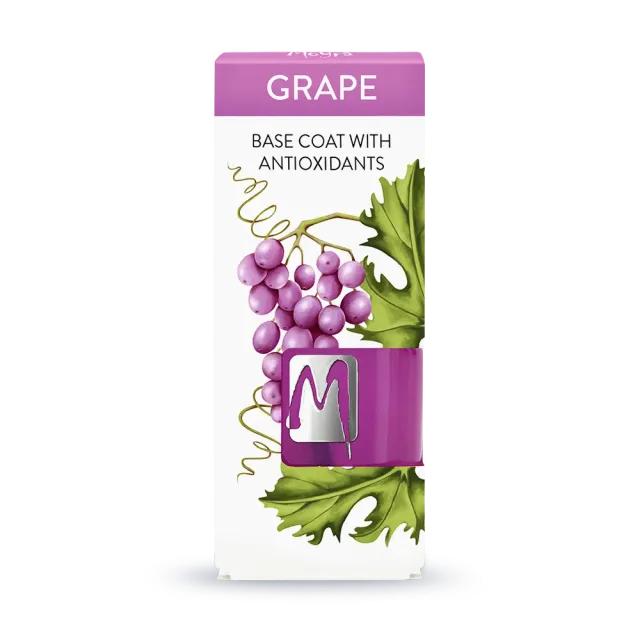 Moyra base coat Grape 12 ml med vindruekerneekstrakt