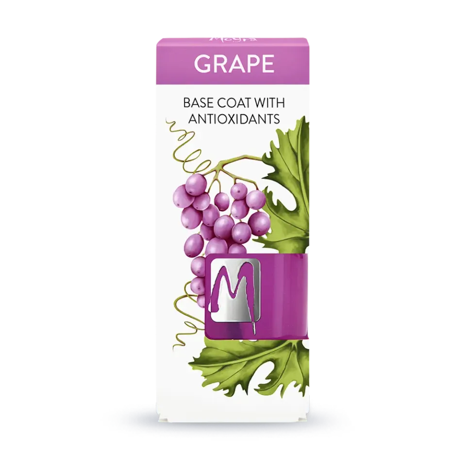 Moyra base coat Grape 12 ml med vindruekerneekstrakt