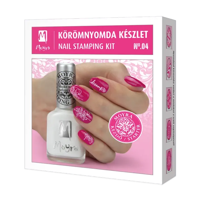 Moyra Learning to Stamp stamping sæt No. 04 - 5 dele