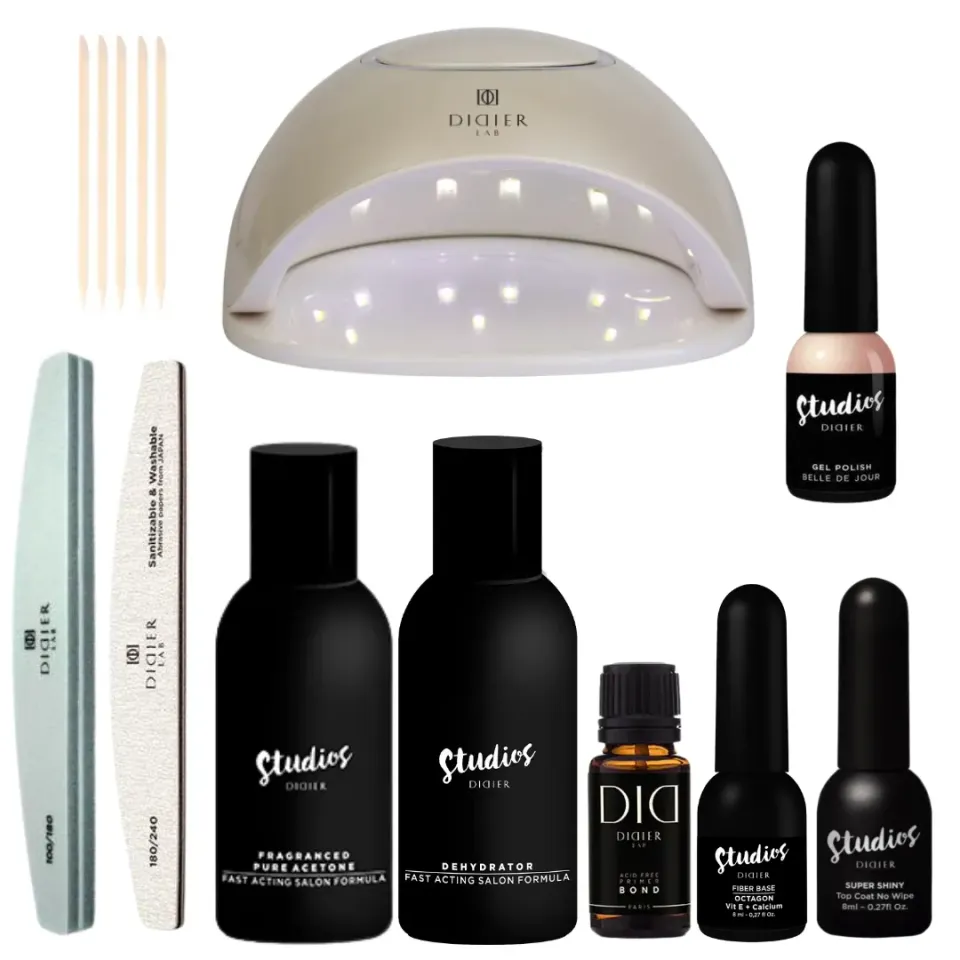 Didier Lab Manicure Startkit med LED-lampe 48W