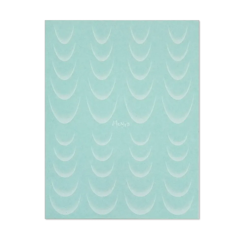 Moyra Ombre watertransfer No. 12 White 8x10 cm