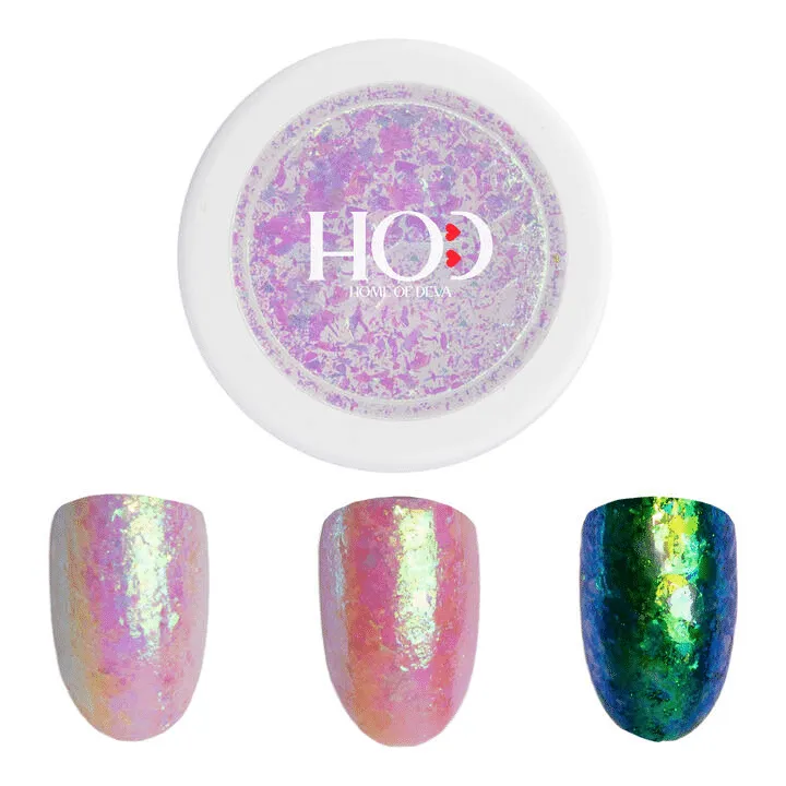 Mline Beauty Magic Flakes 3 negleflager metallisk