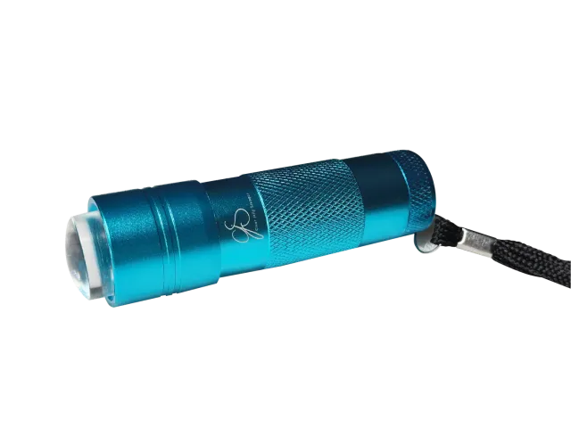 Clear Jelly Stamper LED Mini Flash-Cure Light lampe teal