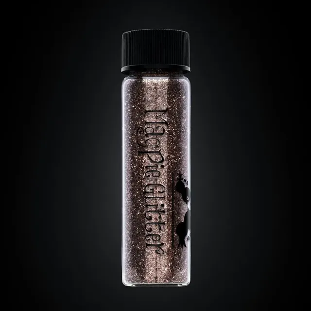 Indigo Nails Hazel Glitter negleglitter brun