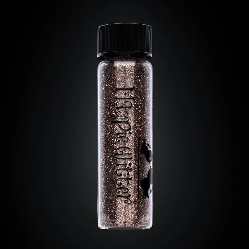 Indigo Nails Hazel Glitter negleglitter brun