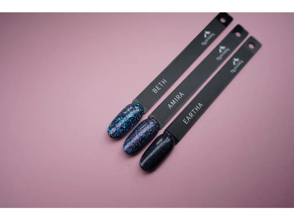 Indigo Nails Amira neglitter fin glimmer