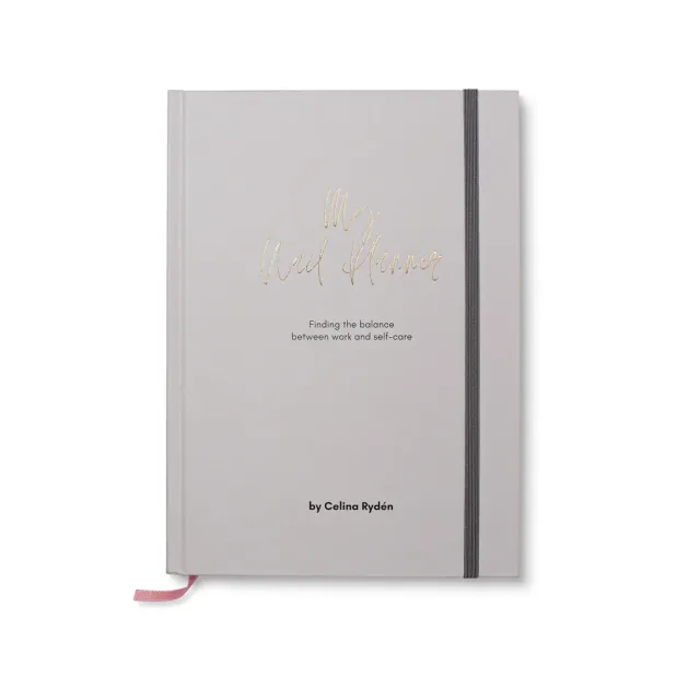 Moonflair My Nail Planner notesbog grå 304 sider