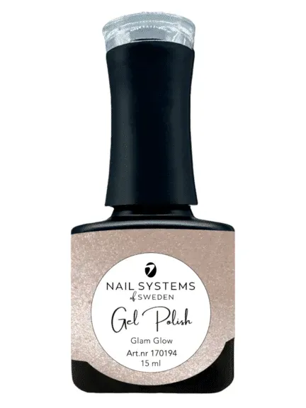 Mline Glam Glow C002 cateye gelpolish grå shimmer