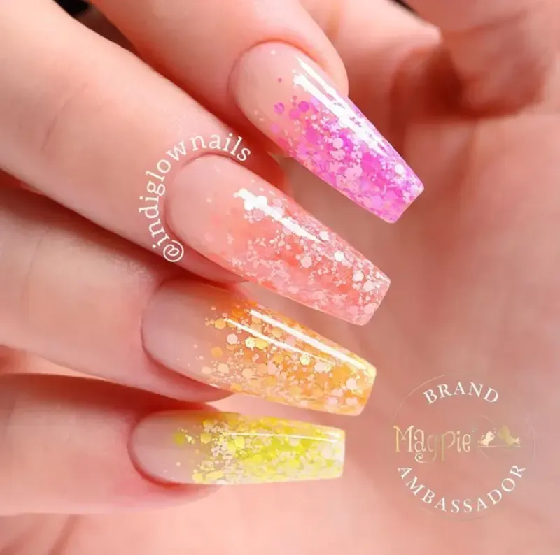 Beautystones Diversity negleglitter mix til negle