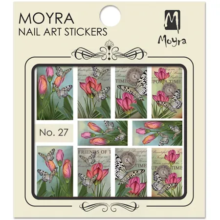 Moyra Nail Art Stickers No. 27 negleklistermærker