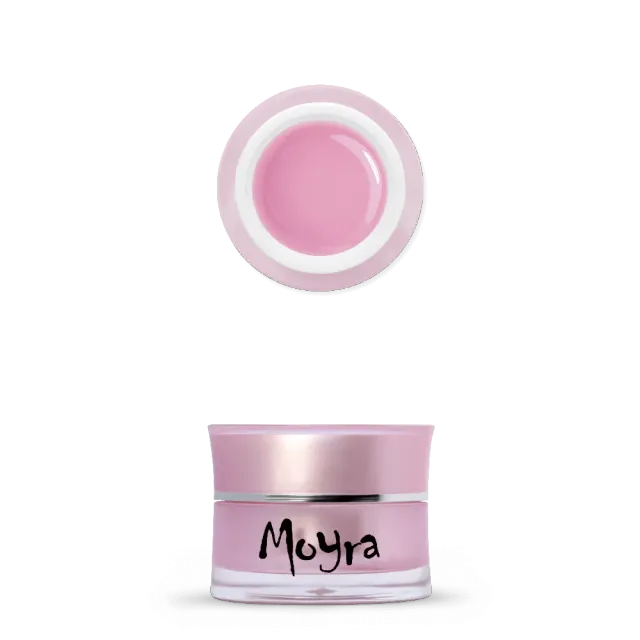 Moyra French Pink builder gel naturlig pink tynd