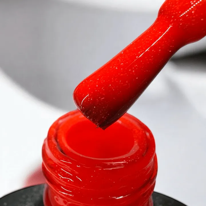 Mline Beauty 130 Apple Sorbet gellak 15 ml rød