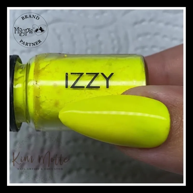 Indigo Nails Izzy pigment til negle – chromeffekt
