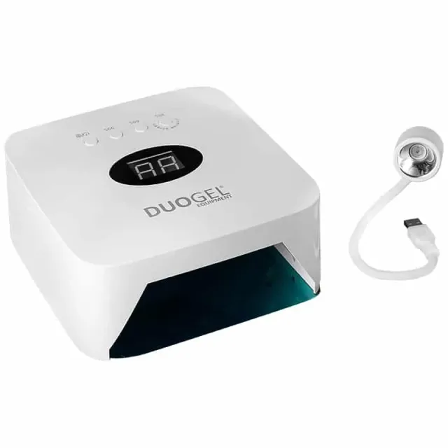 Mline Beauty Duogel 54W neglelampe trådløs inkl. flashlampe