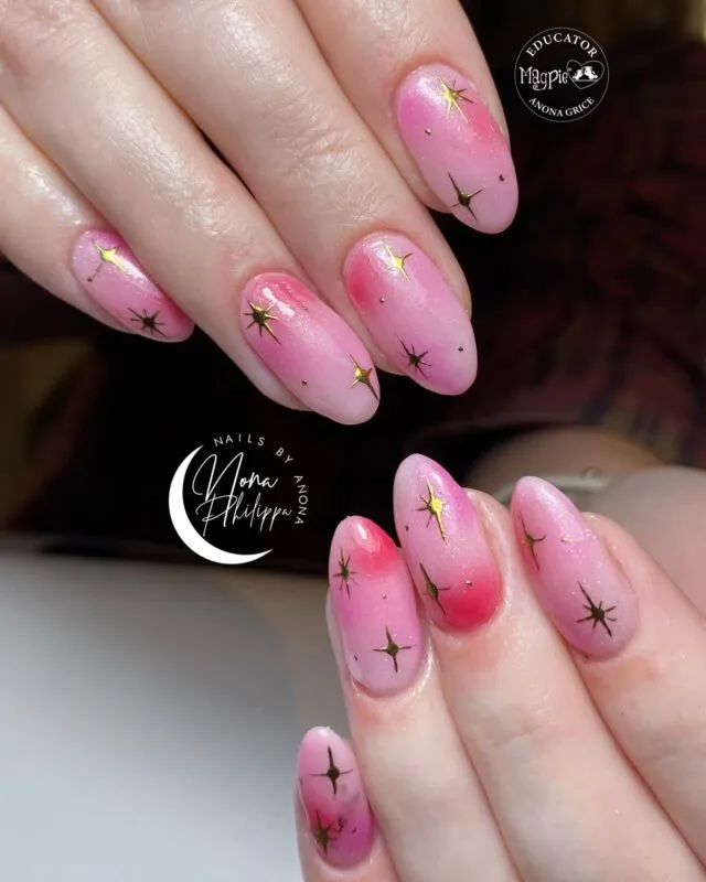 Indigo Nails Mallorca pigment til negle med glow