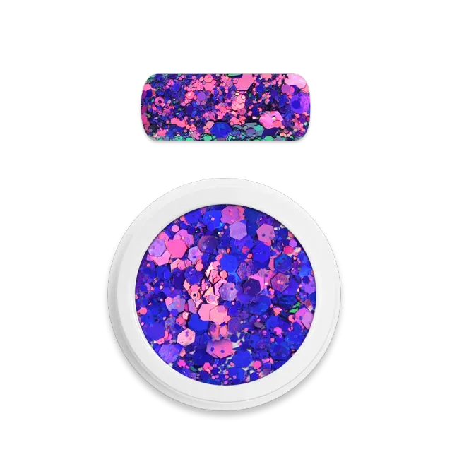 Moyra Holo Glitter Mix No. 15 Chameleon Purple 1 g