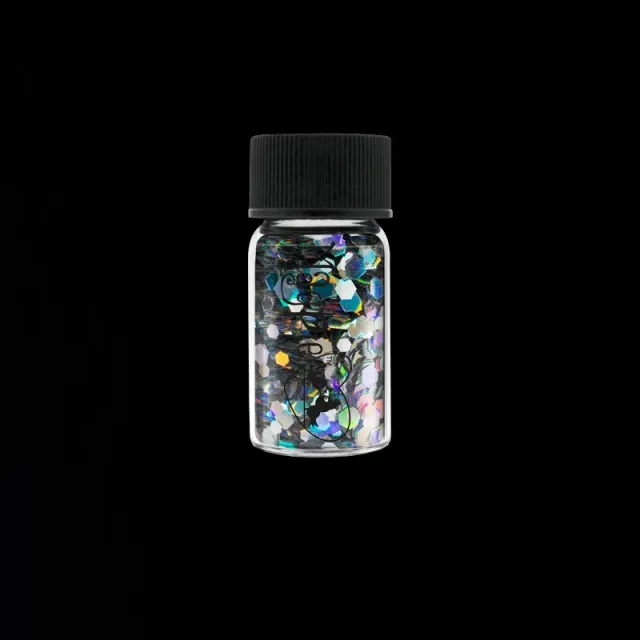 Indigo Nails Tara Hexagons negleglitter