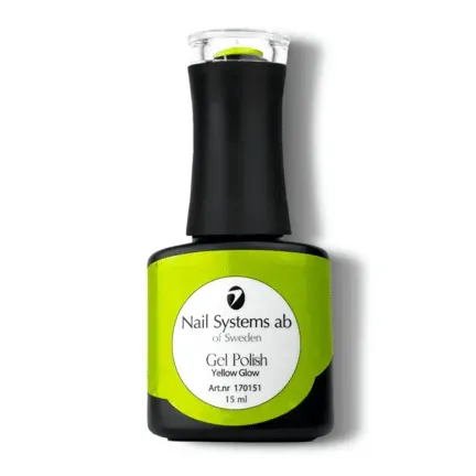 Mline Beauty 087 Yellow Glow gellak 15 ml selvlysende