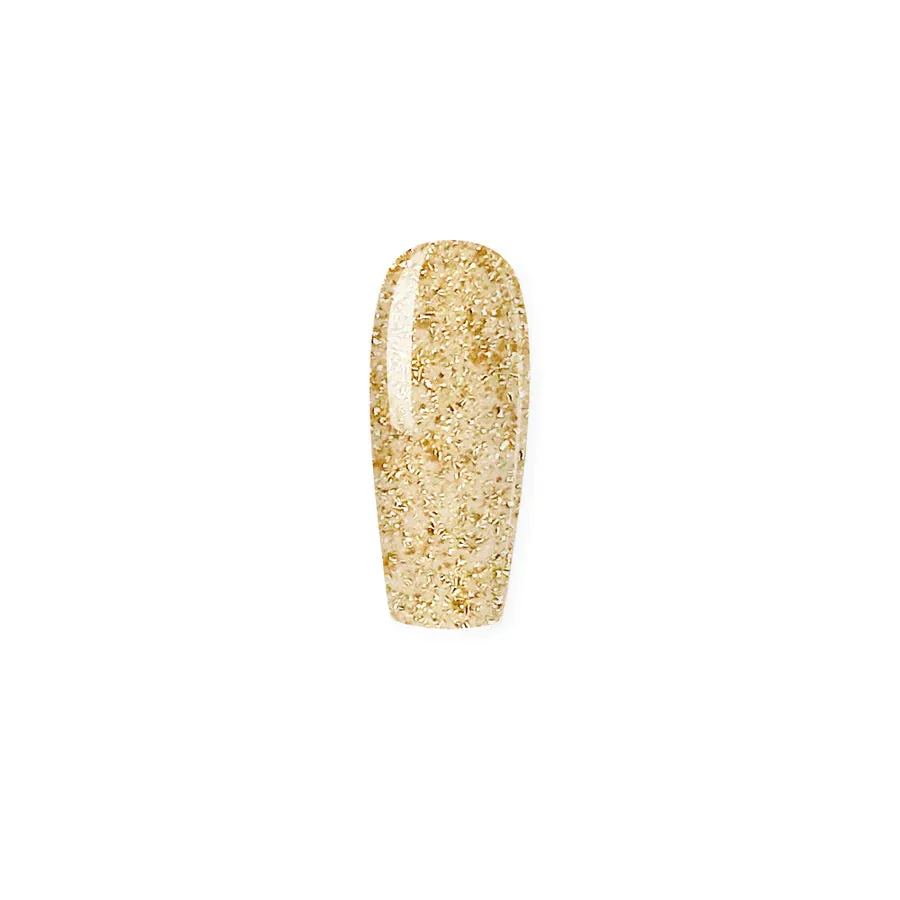 Clear Jelly Stamper KoKo Claire Shatter gel topcoat guld 12 ml