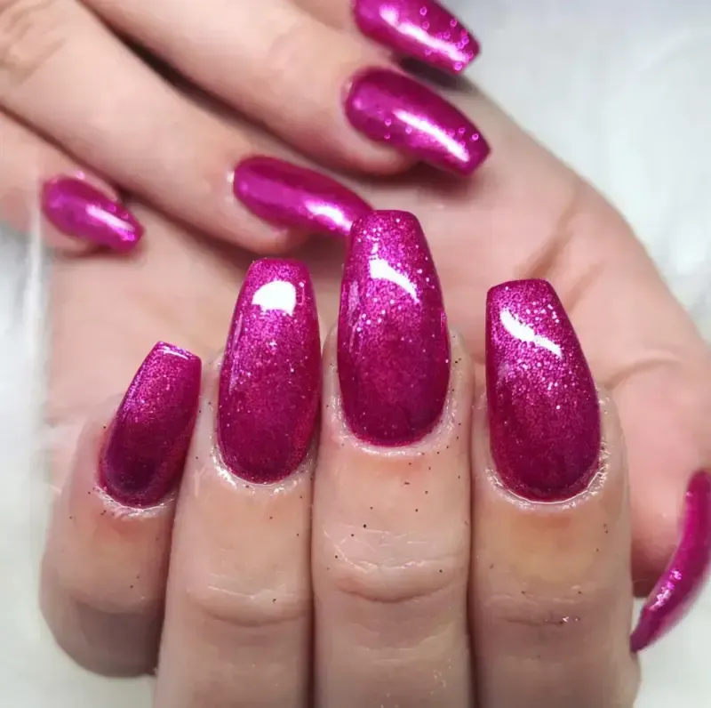 Indigo Nails Eadie Glitter neglitter blød glans