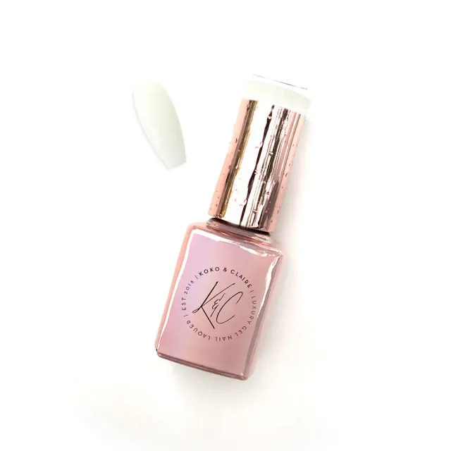 Clear Jelly Stamper KoKo & Claire 0138 Uber Beach gel polish hvid 12ml