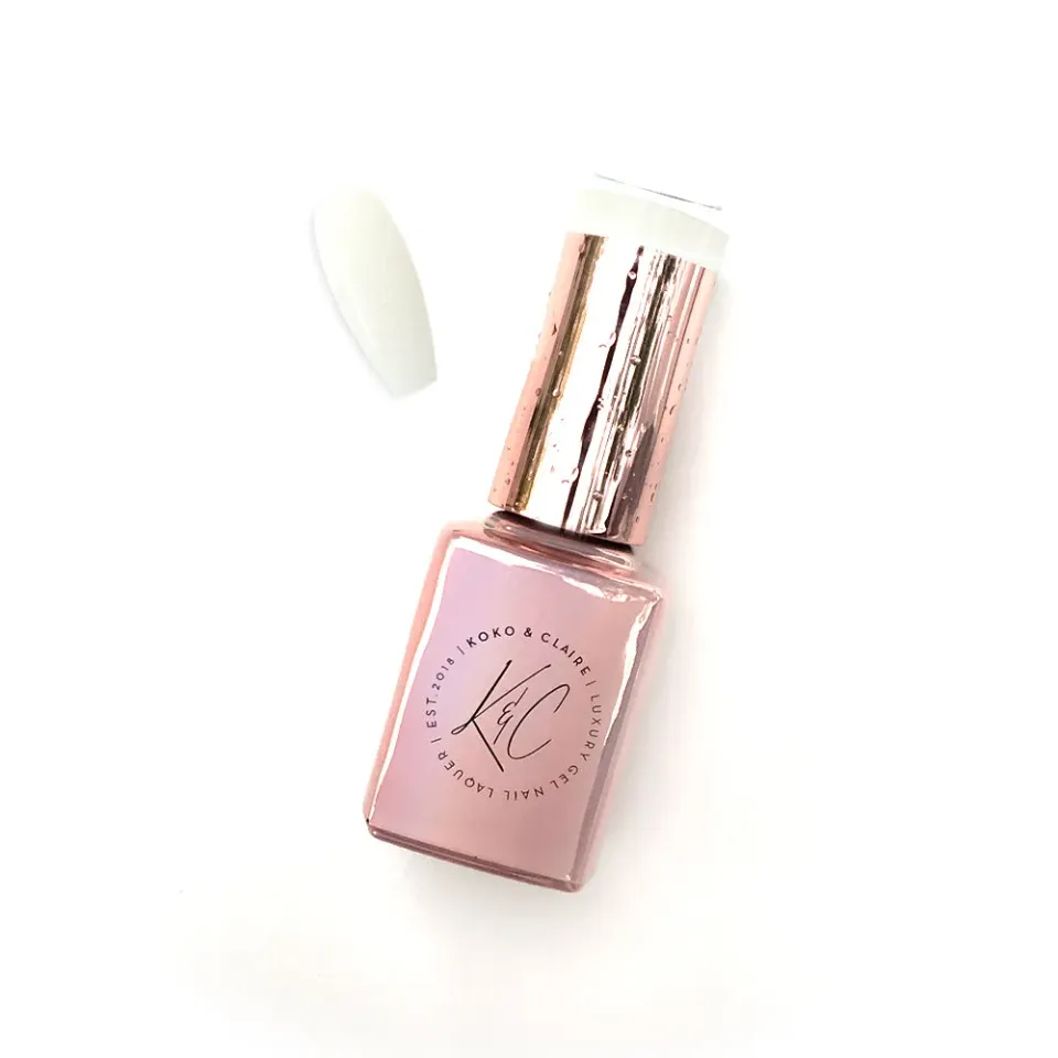 Clear Jelly Stamper KoKo & Claire 0138 Uber Beach gel polish hvid 12ml