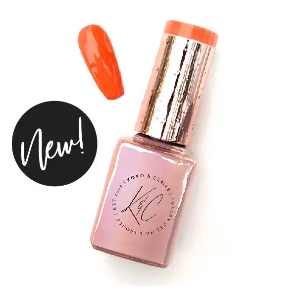 Clear Jelly Stamper KoKo & Claire 072 gellak neon orange 12 ml
