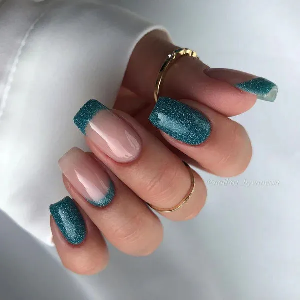 Didier Lab Brillant No 18 gellak 8 ml blå glitter