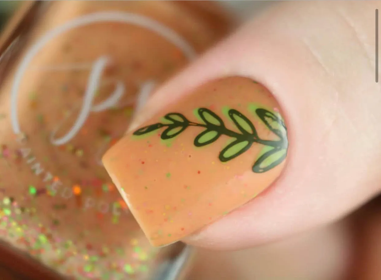 Clear Jelly Stamper LC-25 Pumpkin Spice stampingplade efterår