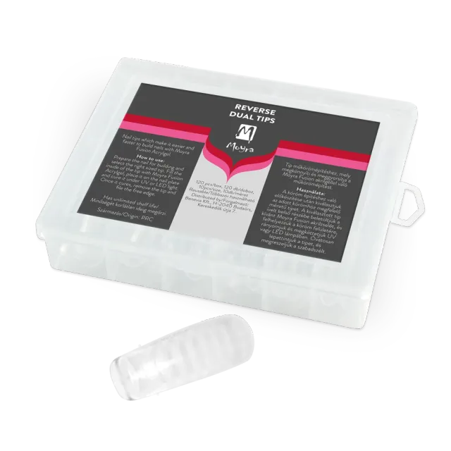 Moyra Reverse Tip Box 08 Almond XL negletipper 120 stk