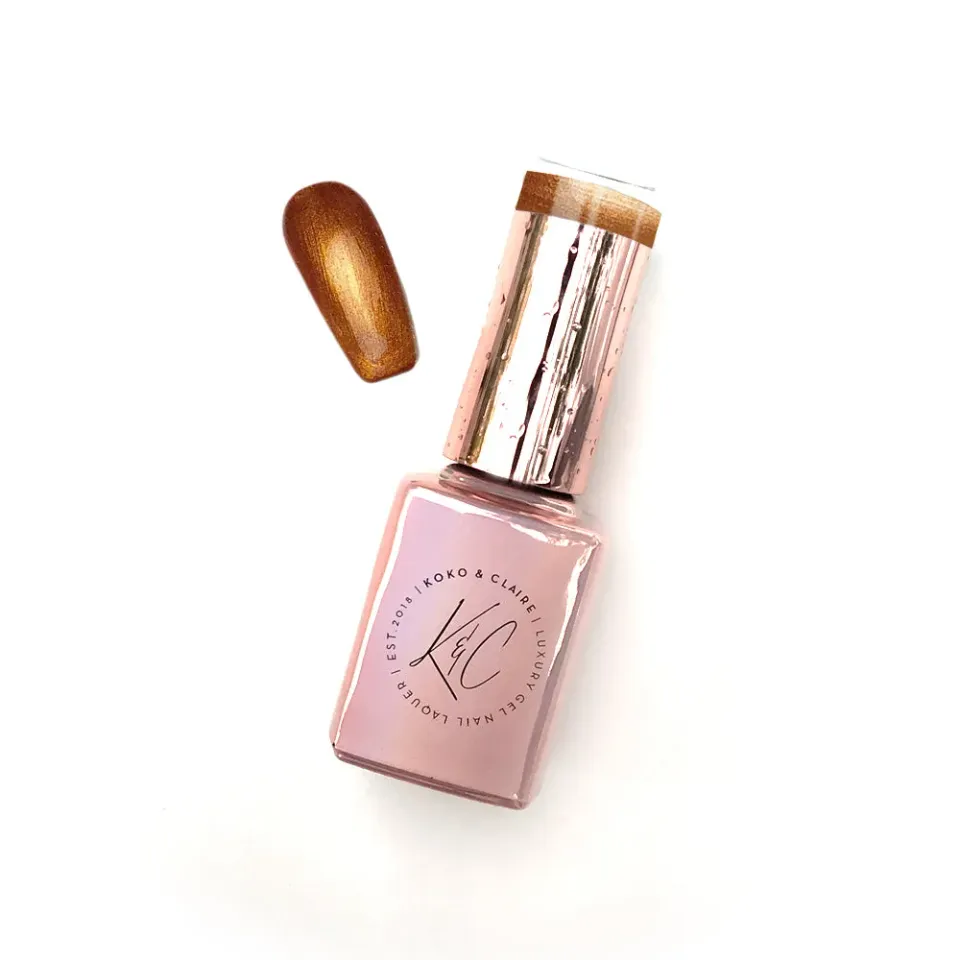 Clear Jelly Stamper Koko & Claire 063 Hot as an Oven gel polish brun 12 ml