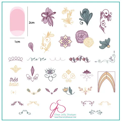 Clear Jelly Stamper September 2020 CjSPMC-05 06 pladesæt