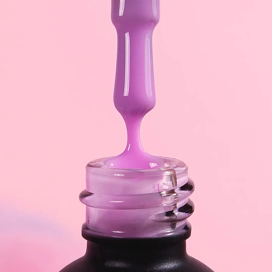 Didier Lab Rubber Base Soft Lilac base coat lilla