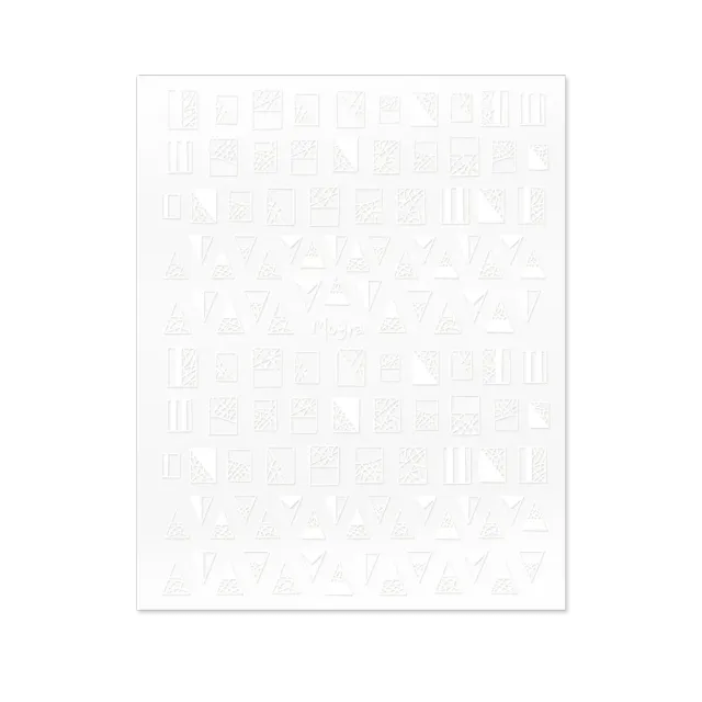 Moyra Nail Stickers No. 01 negleklistermærker selvklæbende 8x10 cm