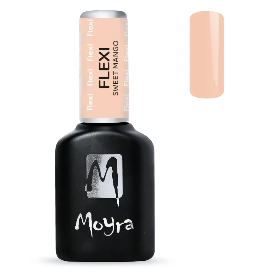 Moyra Flexi Sweet Mango gellak base 10 ml fleksibel