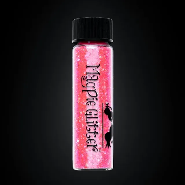 Beautystones June Glitter negleglitter lyserød