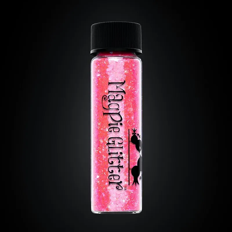Beautystones June Glitter negleglitter lyserød