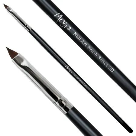 Moyra Nail Art brush 3D pensel til 3D neglekunst