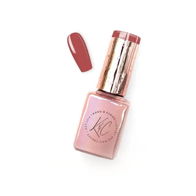 Clear Jelly Stamper KoKo & Claire 0276 Berry Brick gellak rød 12 ml creme