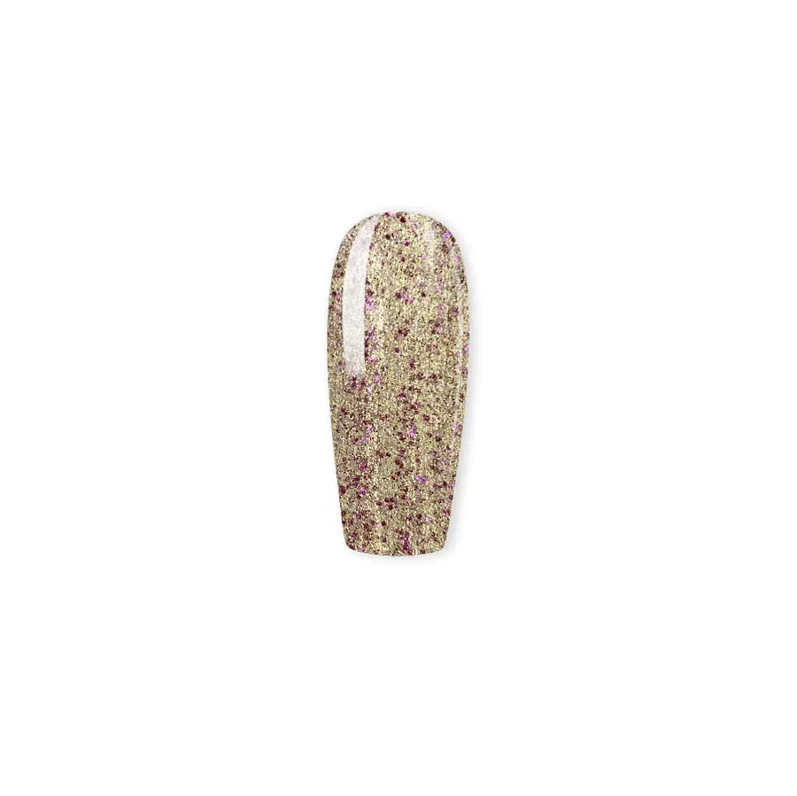 KoKo & Claire 0463 Purple Lamé gellak guld 12 ml