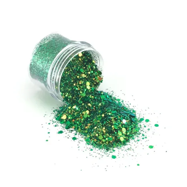 KoKo & Claire Sprinkles 15 glitter emerald green