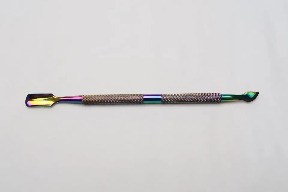 Clear Jelly Stamper Prepping Tool 2 neglebåndsskubber rainbow 13 cm