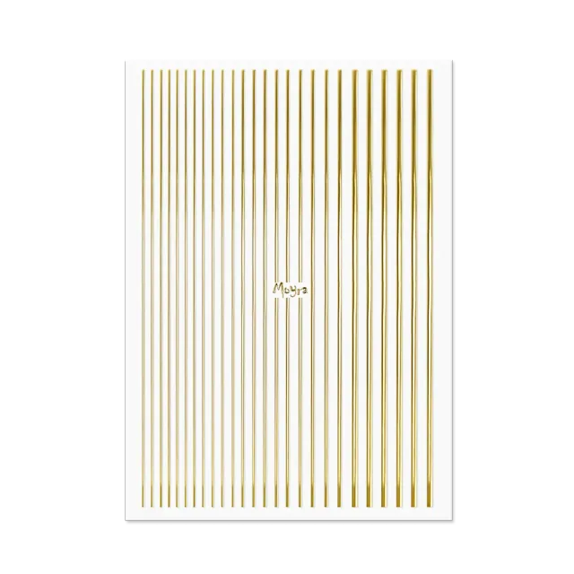 Moyra Nail Art Strips No. 01 Gold negletape 26 stk