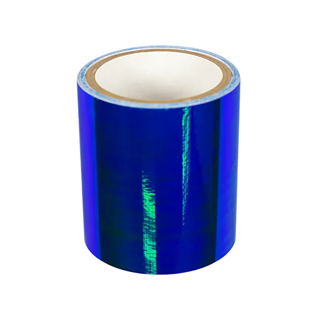 Beautystones Blue Iridescent Mirror Tape negletape