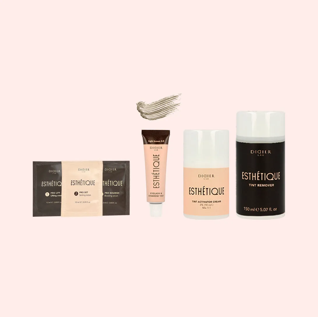 Didier Lab Esthetique Brow Lamination brynfærve kit