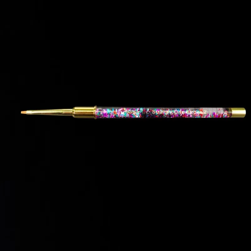 Indigo Nails Straight One Stroke 2 neglepensel